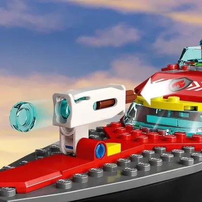 LEGO City İtfaiye Kurtarma Teknesi - 4