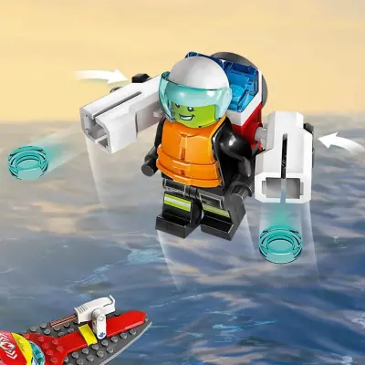 LEGO City İtfaiye Kurtarma Teknesi - 8