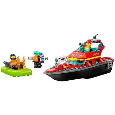 LEGO City İtfaiye Kurtarma Teknesi (1)