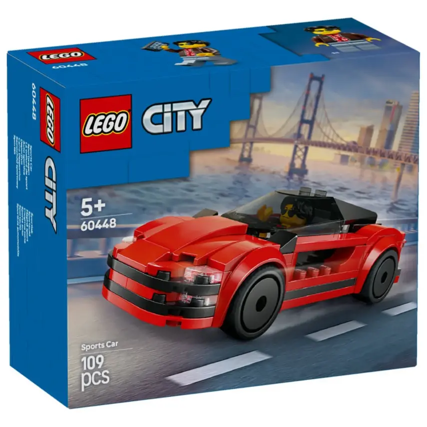 LEGO City Kırmızı Spor Araba 60448 - 1