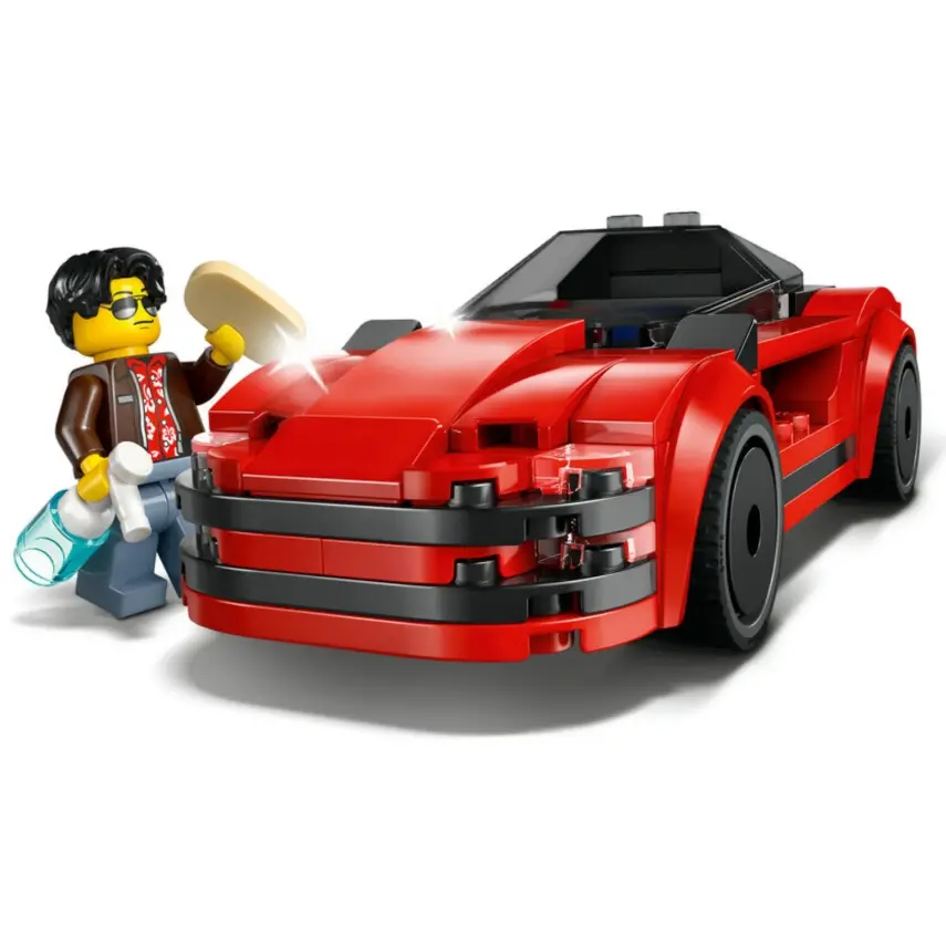 LEGO City Kırmızı Spor Araba 60448 - 5