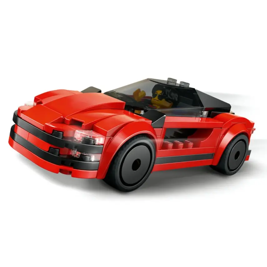LEGO City Kırmızı Spor Araba 60448 - 4