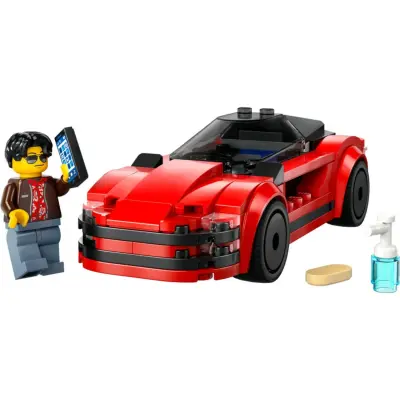 LEGO City Kırmızı Spor Araba 60448 (1)
