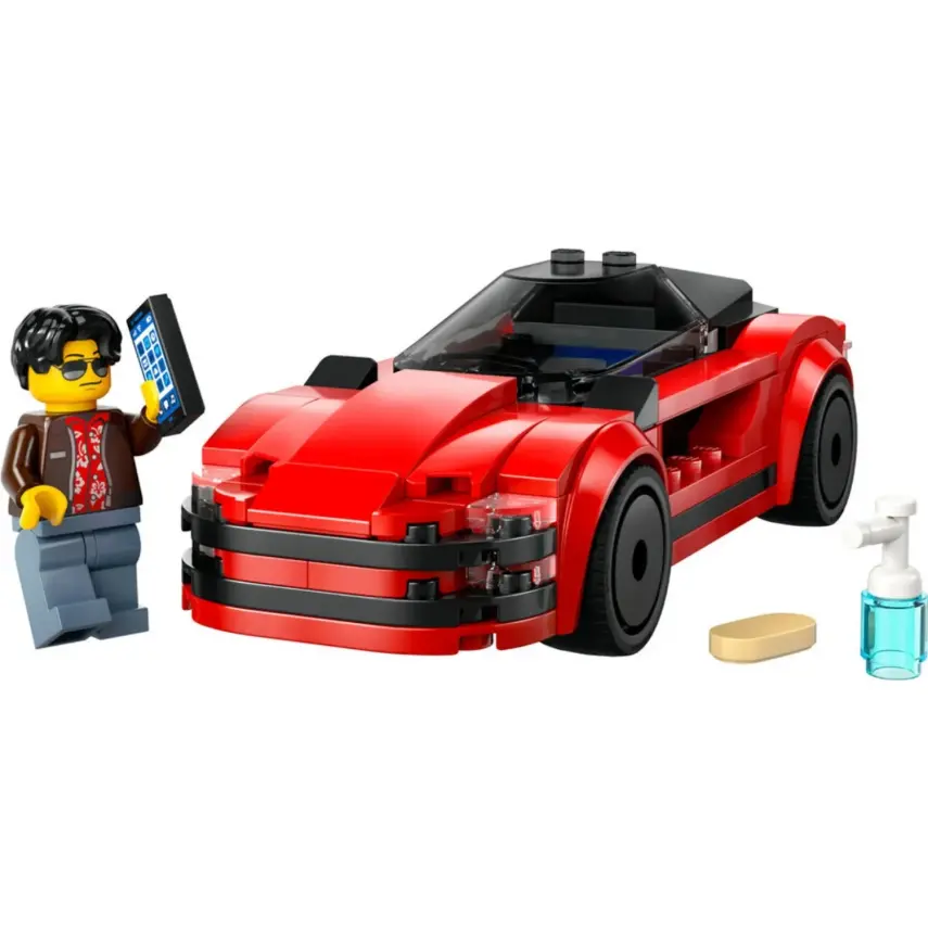 LEGO City Kırmızı Spor Araba 60448 - 2