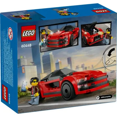 LEGO City Kırmızı Spor Araba 60448 - 7
