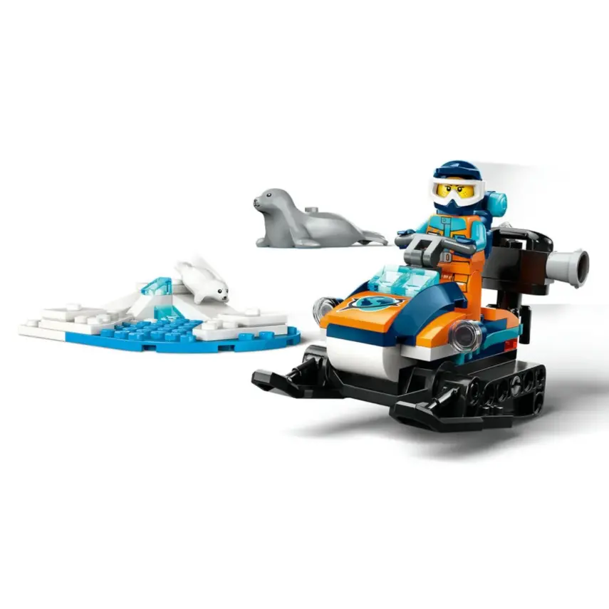 LEGO City Kutup Kâşifi Motorlu Kızağı 60376 - 3