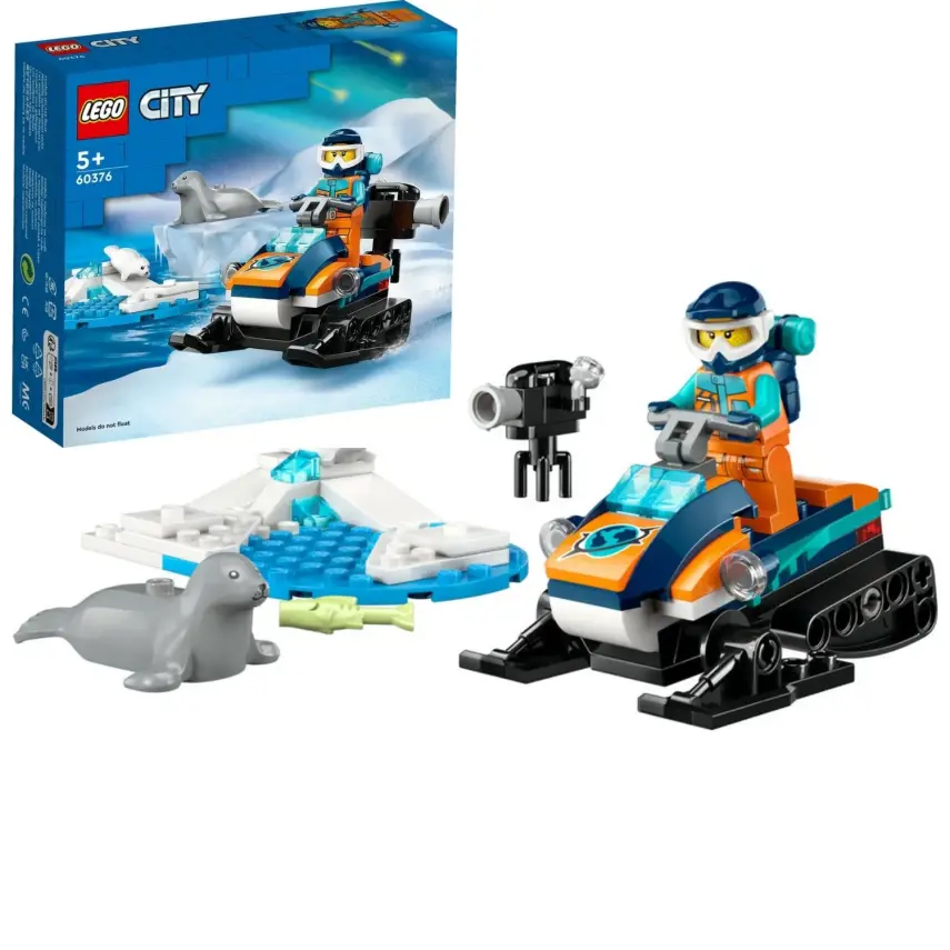 LEGO City Kutup Kâşifi Motorlu Kızağı 60376 - 1