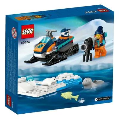 LEGO City Kutup Kâşifi Motorlu Kızağı 60376 - 4