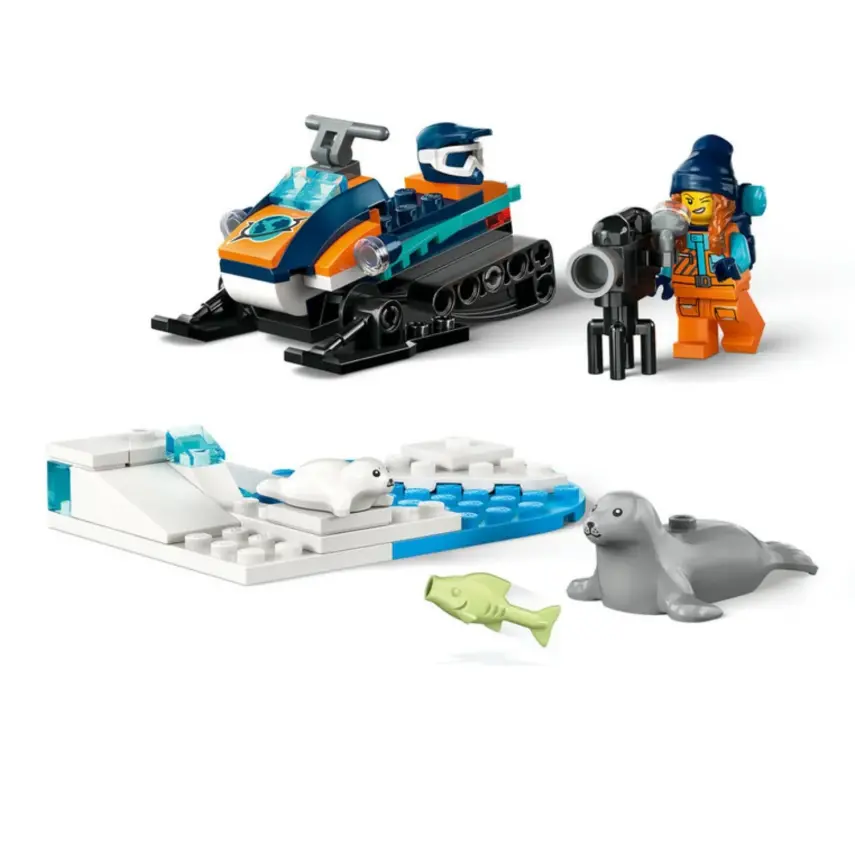 LEGO City Kutup Kâşifi Motorlu Kızağı 60376 - 2