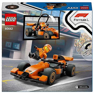 LEGO City McLaren Yarış Arabalı F1 Sürücüsü 60442 - 4
