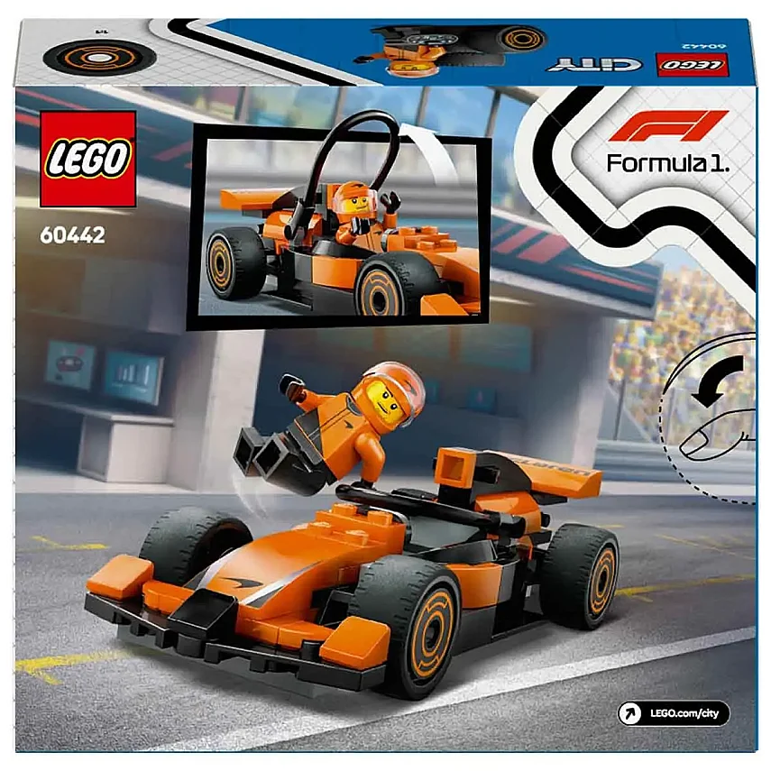 LEGO City McLaren Yarış Arabalı F1 Sürücüsü 60442 - 4