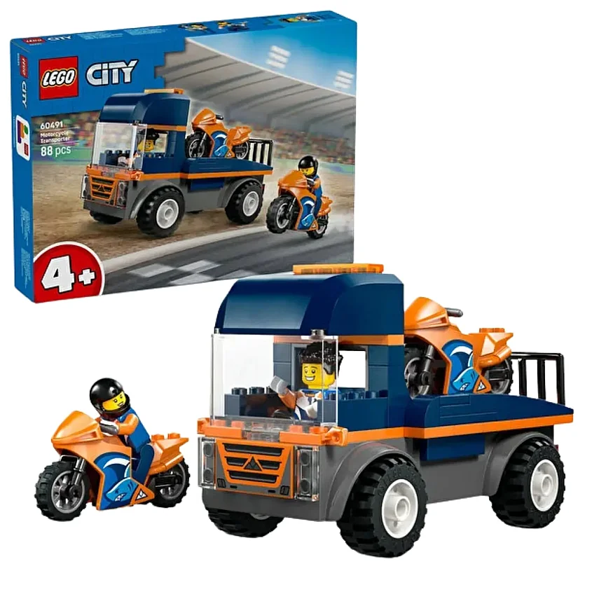 LEGO City Motosiklet Taşıyıcı 60491 - 2
