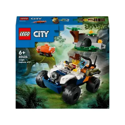 LEGO City Orman Kaşifinin ATV’li Kırmızı Panda Görevi 60424 - 3