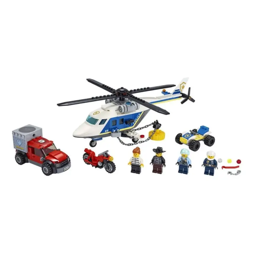 LEGO City Polis Helikopteri Takibi 60243 - 1