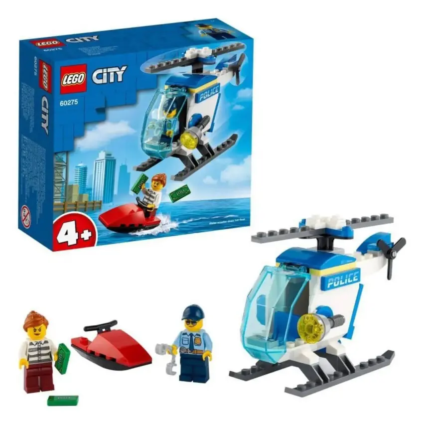 LEGO City Polis Helikopteri Yapım Seti 60275 - 5