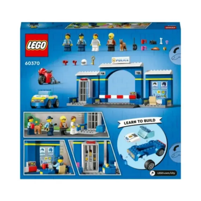 LEGO City Polis Merkezi Takibi 60370 - 1
