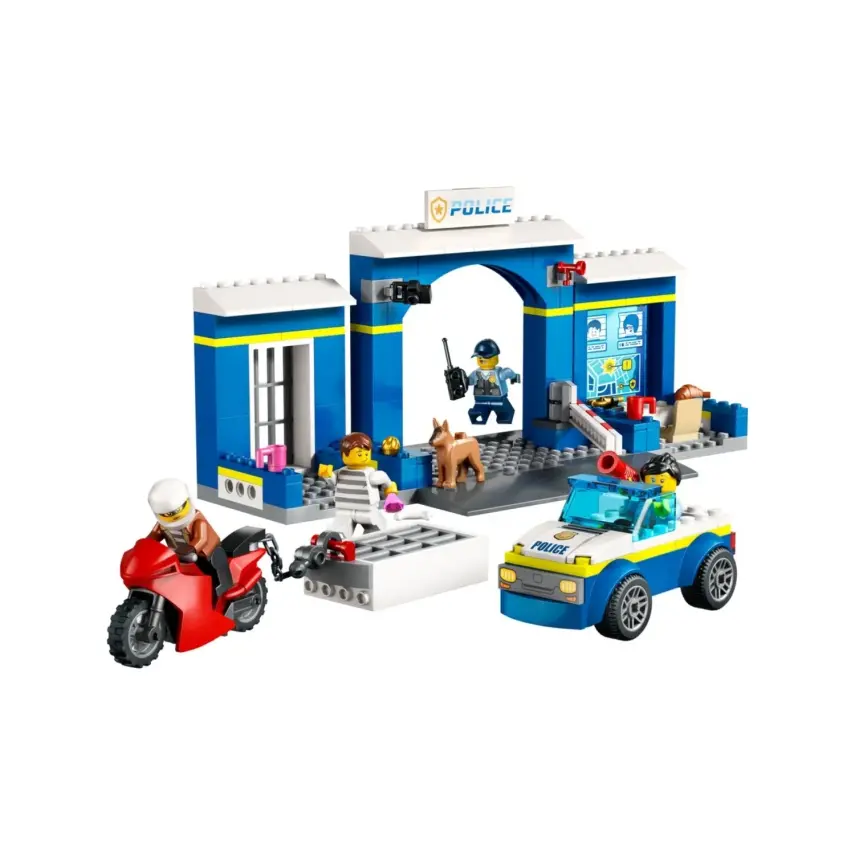 LEGO City Polis Merkezi Takibi 60370 - 5