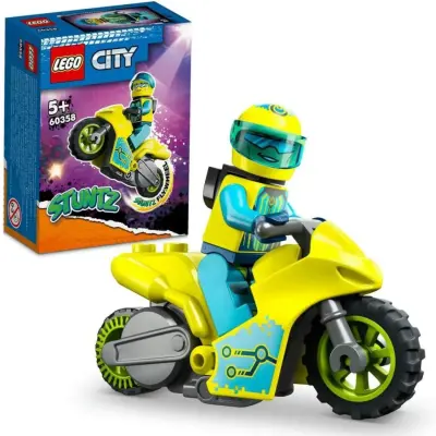 LEGO City Siber Gösteri Motosikleti 60358 - 4