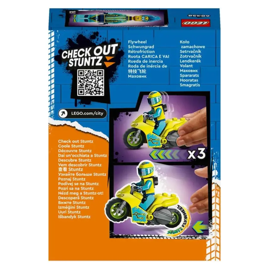 LEGO City Siber Gösteri Motosikleti 60358 - 5