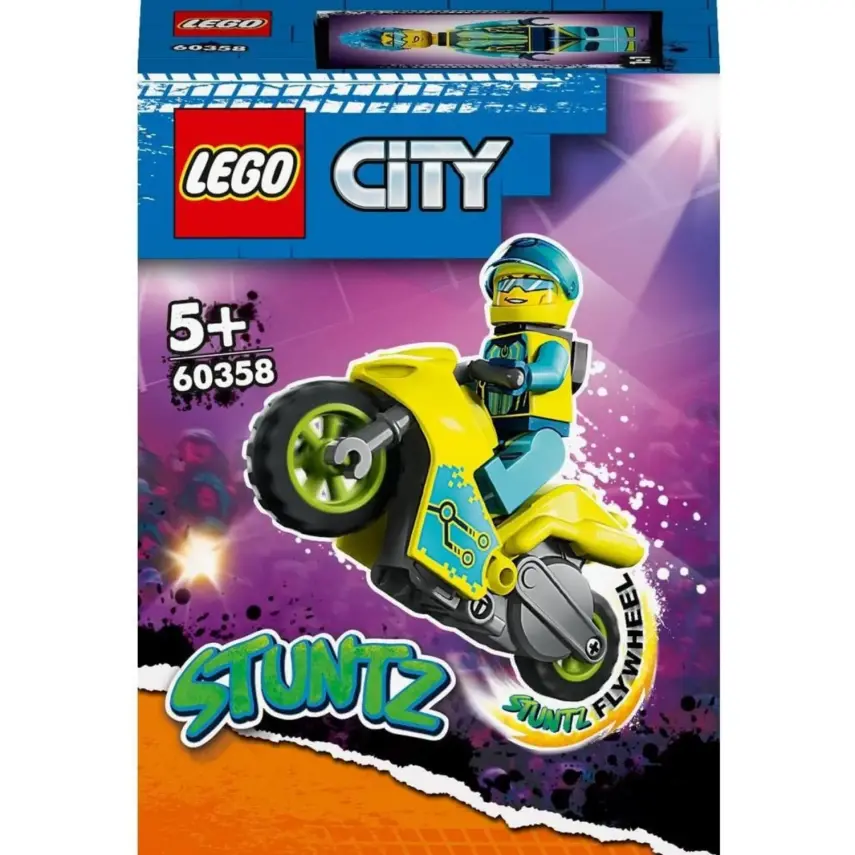 LEGO City Siber Gösteri Motosikleti 60358 - 10