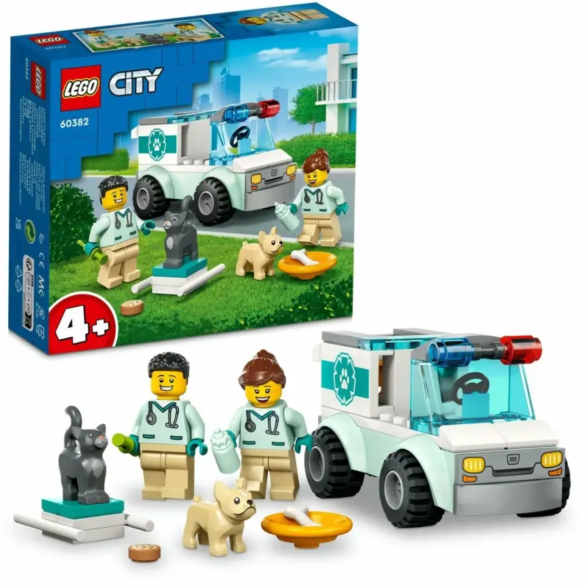 LEGO City Veteriner Kurtarma Aracı 60382 - 1
