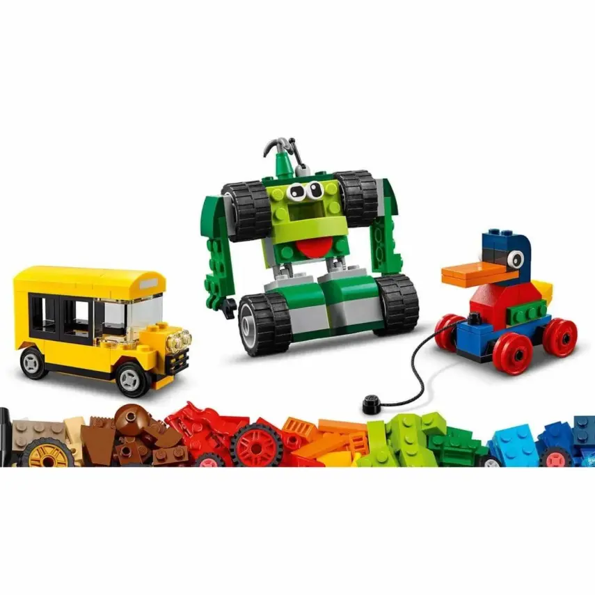 LEGO Classic Yapım Parçaları ve Tekerlekler 11014 - 2