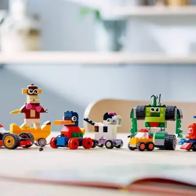 LEGO Classic Yapım Parçaları ve Tekerlekler 11014 - 7