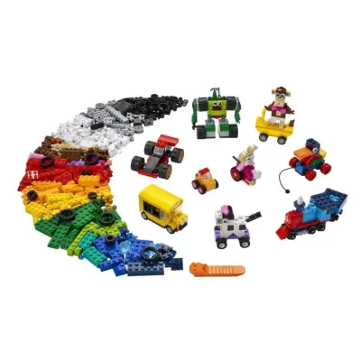 LEGO Classic Yapım Parçaları ve Tekerlekler 11014 - 13