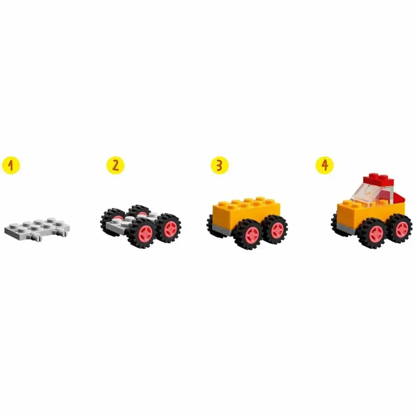 LEGO Classic Yapım Parçaları ve Tekerlekler 11014 - 14