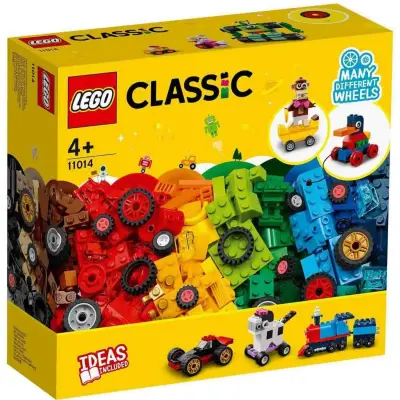 LEGO Classic Yapım Parçaları ve Tekerlekler 11014 - 1