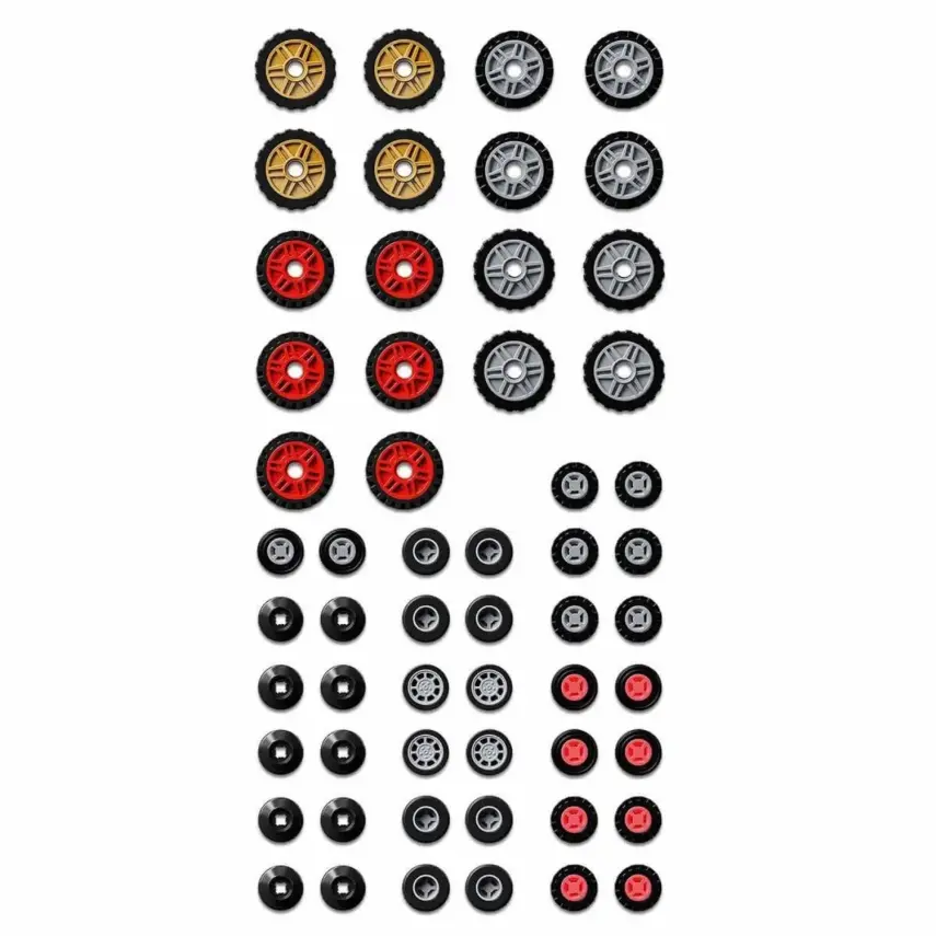 LEGO Classic Yapım Parçaları ve Tekerlekler 11014 - 12