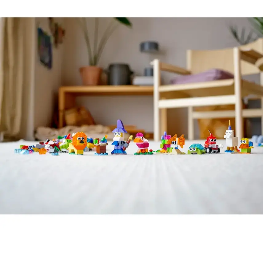 LEGO Classic Yaratıcı Şeffaf Yapım Parçaları 11013 - 8