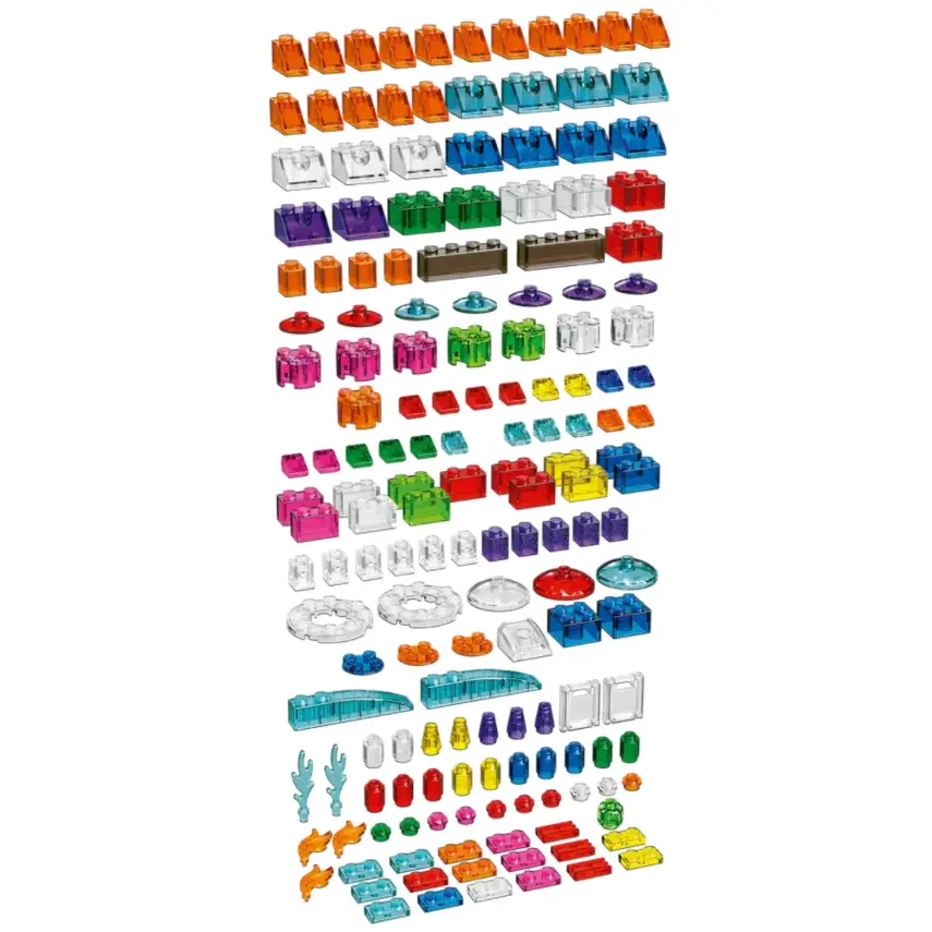 LEGO Classic Yaratıcı Şeffaf Yapım Parçaları 11013 - 17