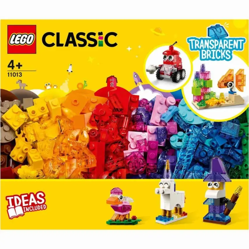 LEGO Classic Yaratıcı Şeffaf Yapım Parçaları 11013 - 1