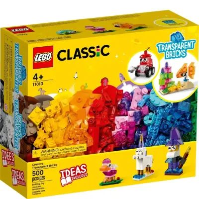 LEGO Classic Yaratıcı Şeffaf Yapım Parçaları 11013 - 18