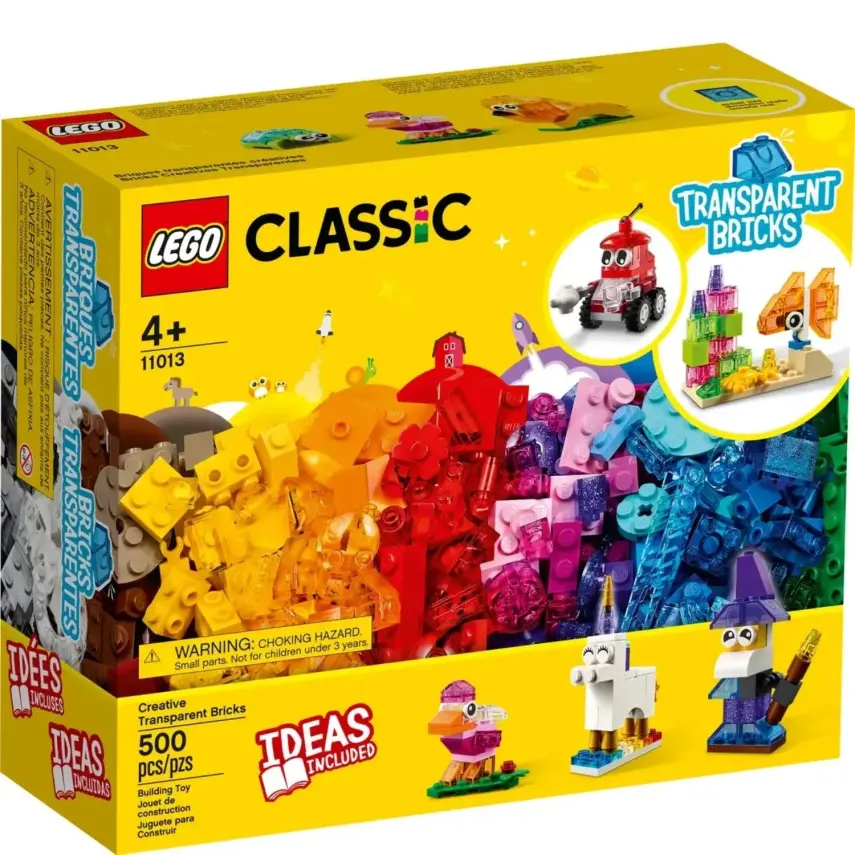 LEGO Classic Yaratıcı Şeffaf Yapım Parçaları 11013 - 18