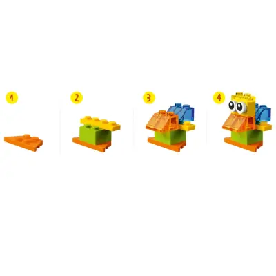 LEGO Classic Yaratıcı Şeffaf Yapım Parçaları 11013 - 5