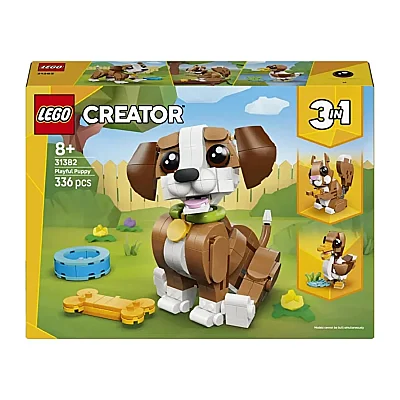 LEGO Creator 3’ü 1 Arada Sevimli Hayvanlar: Oyunbaz Yavru Köpek 31382