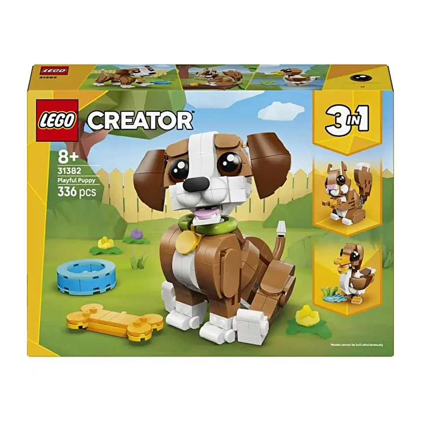 LEGO Creator 3’ü 1 Arada Sevimli Hayvanlar: Oyunbaz Yavru Köpek 31382 - 1