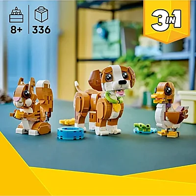LEGO Creator 3’ü 1 Arada Sevimli Hayvanlar: Oyunbaz Yavru Köpek 31382 - 3