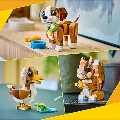 LEGO Creator 3’ü 1 Arada Sevimli Hayvanlar: Oyunbaz Yavru Köpek 31382 - 4