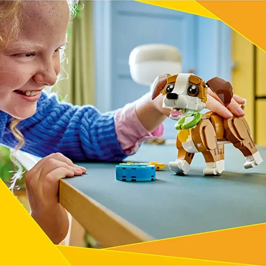 LEGO Creator 3’ü 1 Arada Sevimli Hayvanlar: Oyunbaz Yavru Köpek 31382 - 5
