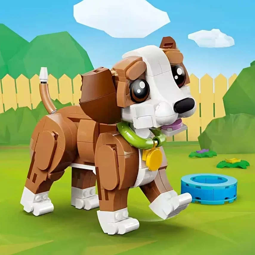LEGO Creator 3’ü 1 Arada Sevimli Hayvanlar: Oyunbaz Yavru Köpek 31382 - 6