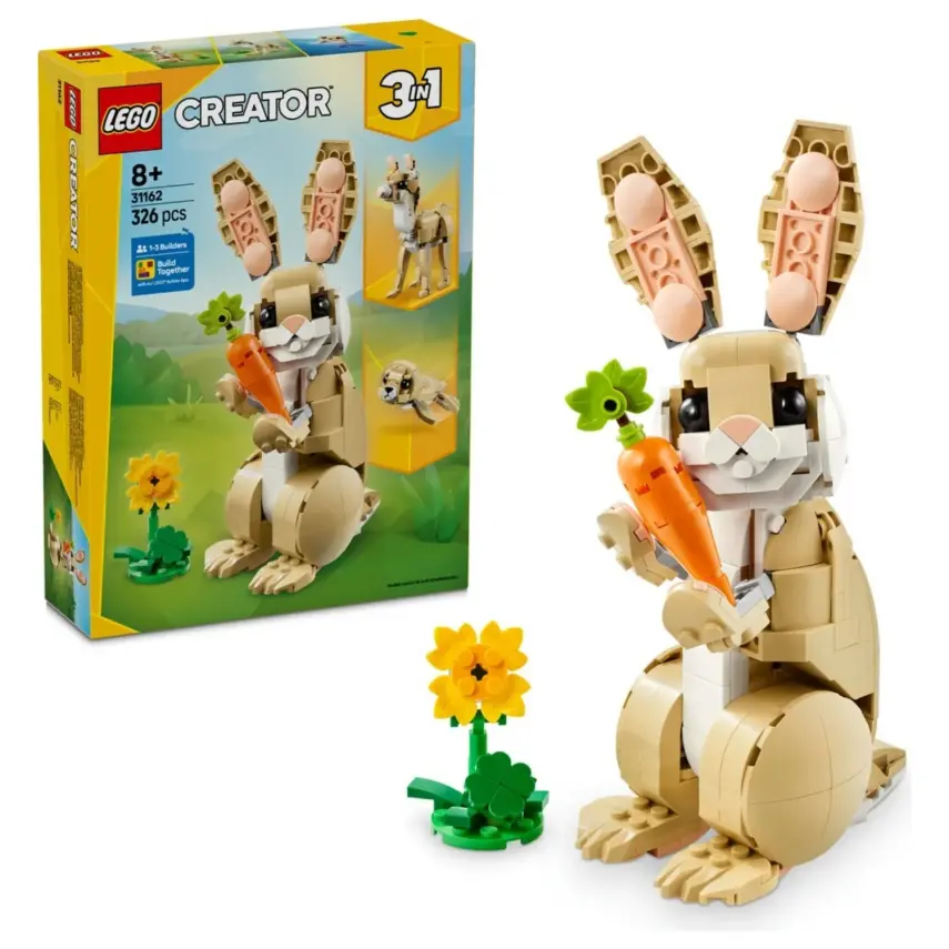 LEGO Creator 3’ü 1 Arada Sevimli Tavşan 31162 - 2