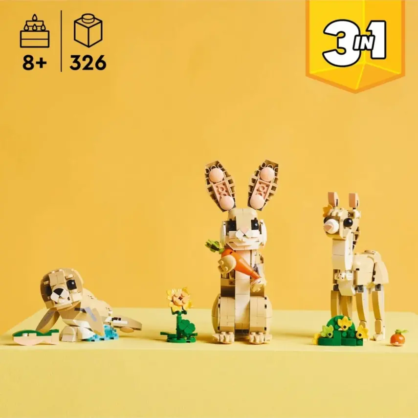 LEGO Creator 3’ü 1 Arada Sevimli Tavşan 31162 - 4