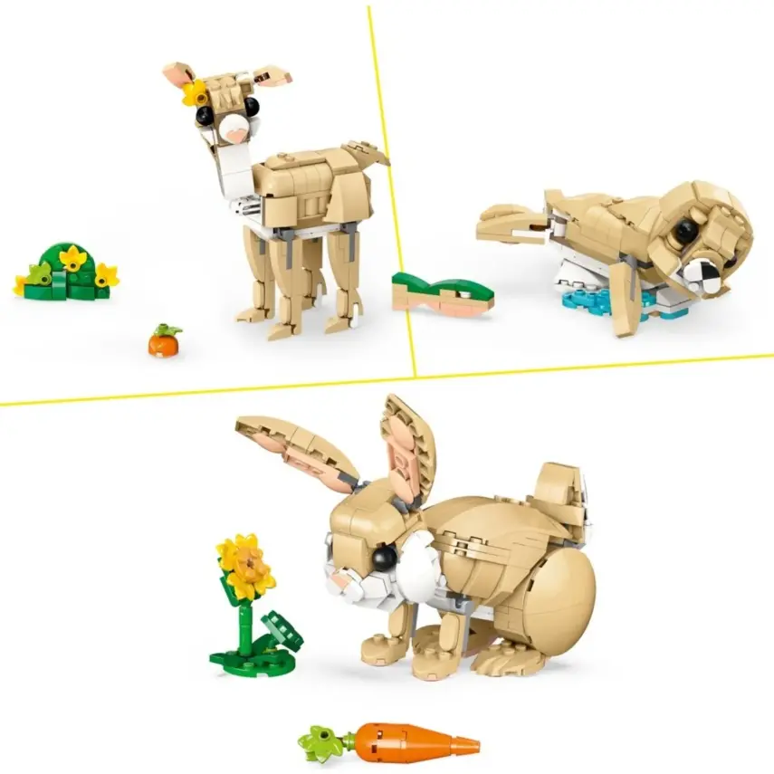 LEGO Creator 3’ü 1 Arada Sevimli Tavşan 31162 - 7