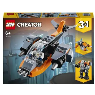 LEGO Creator 3’ü 1 Arada Siber İnsansız Hava Aracı 31111 - 2
