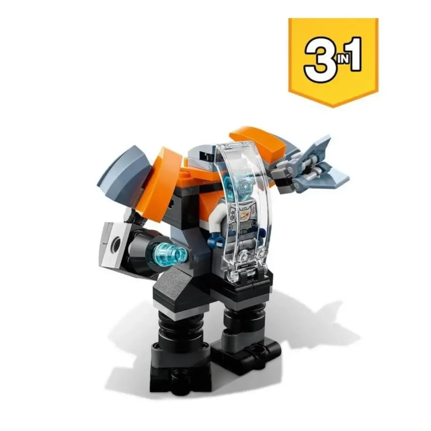 LEGO Creator 3’ü 1 Arada Siber İnsansız Hava Aracı 31111 - 7