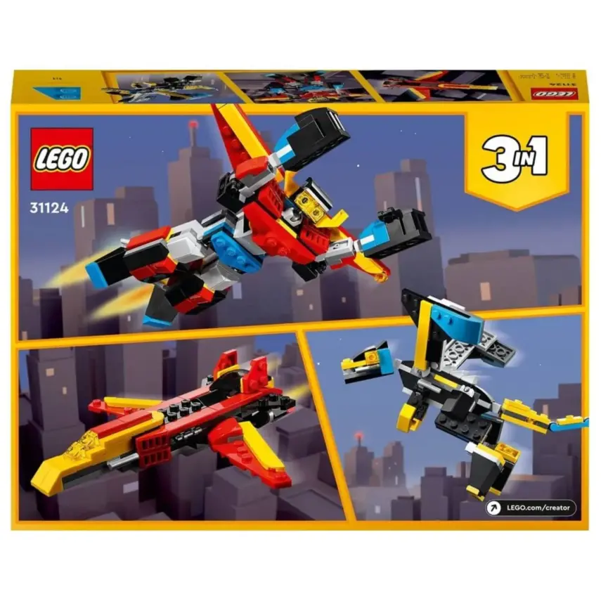 LEGO Creator 3’ü 1 Arada Süper Robot 31124 - 2