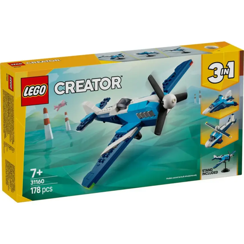 LEGO Creator 3’ü 1 Arada Uçak: Yarış Uçağı 31160 - 1